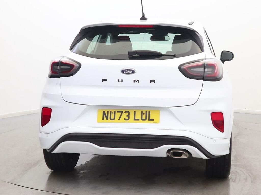 Ford Puma 1.0 Ecoboost Hybrid Mhev St-line NU73LUL White #6