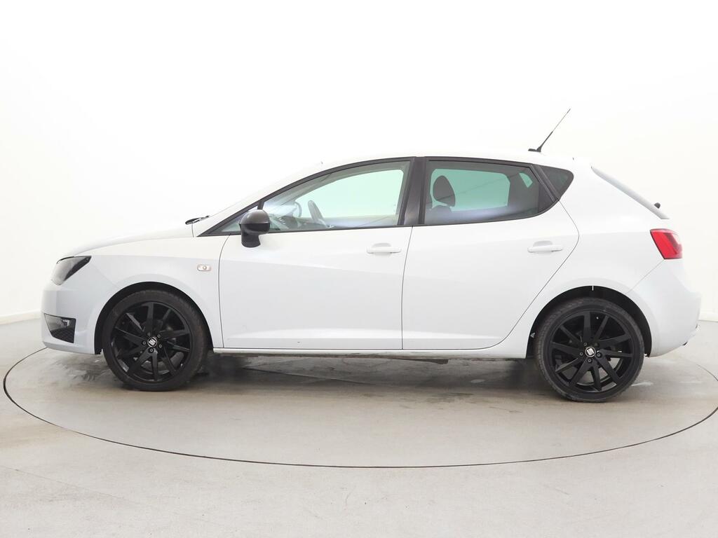 Seat Ibiza 1.2 Tsi Fr Black FL65AZJ White #4