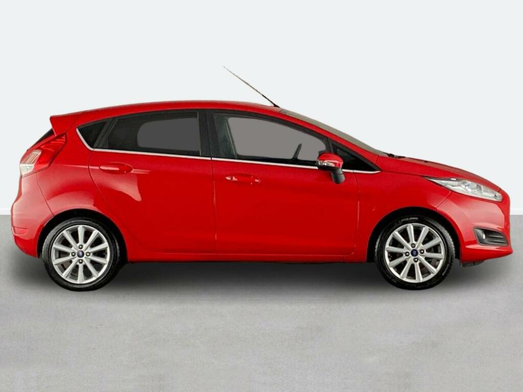 Ford Fiesta 1.0 Ecoboost Titanium FJ17TYO Red #2