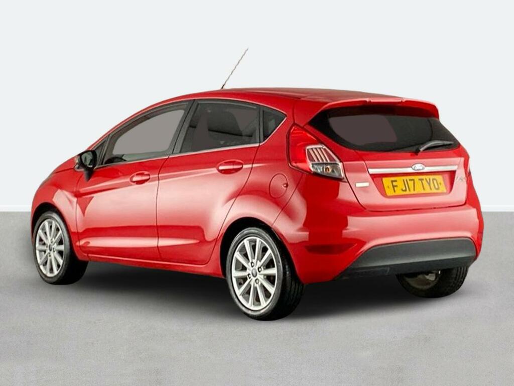 Ford Fiesta 1.0 Ecoboost Titanium FJ17TYO Red #5