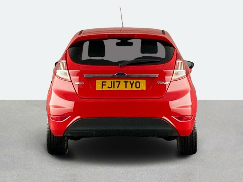 Ford Fiesta 1.0 Ecoboost Titanium FJ17TYO Red #4