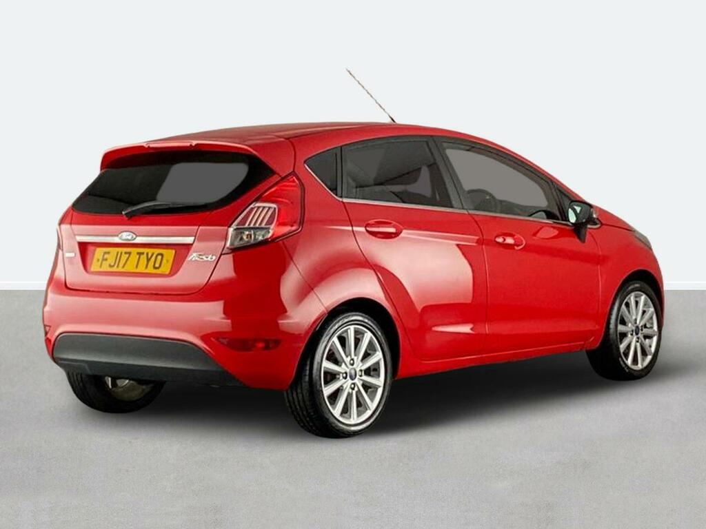 Ford Fiesta 1.0 Ecoboost Titanium FJ17TYO Red #3