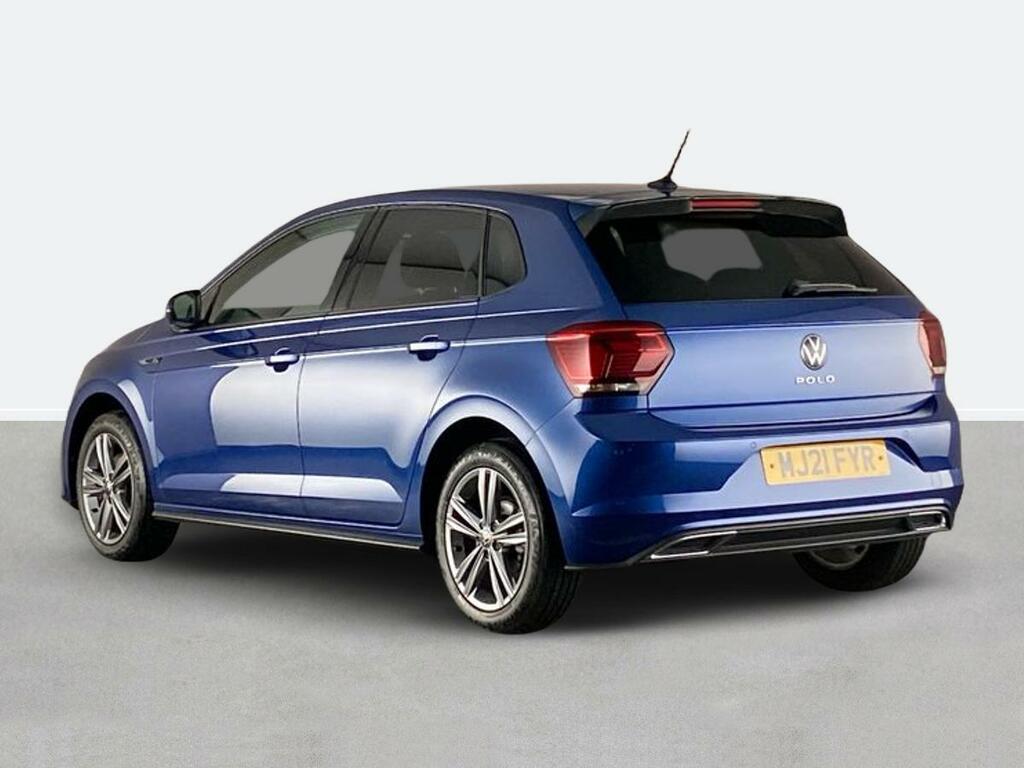 Volkswagen Polo 1.0 Tsi 110 R-line MJ21FYR Blue #5