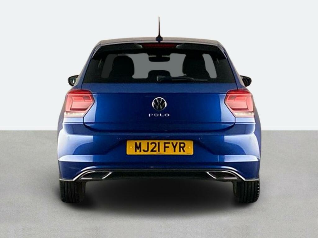 Volkswagen Polo 1.0 Tsi 110 R-line MJ21FYR Blue #4
