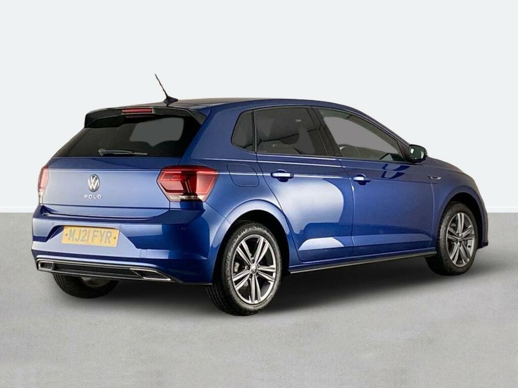 Volkswagen Polo 1.0 Tsi 110 R-line MJ21FYR Blue #3