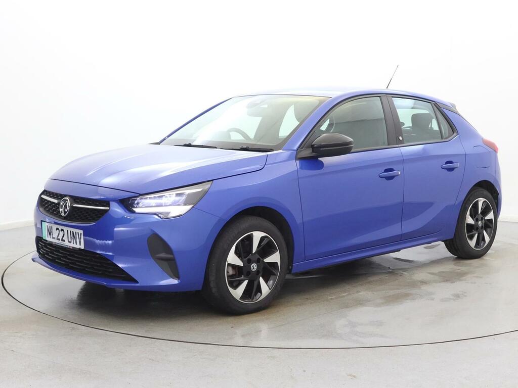 Vauxhall Corsa-e 100Kw Se Premium 50Kwh 11Kwch NL22UNV Blue #3