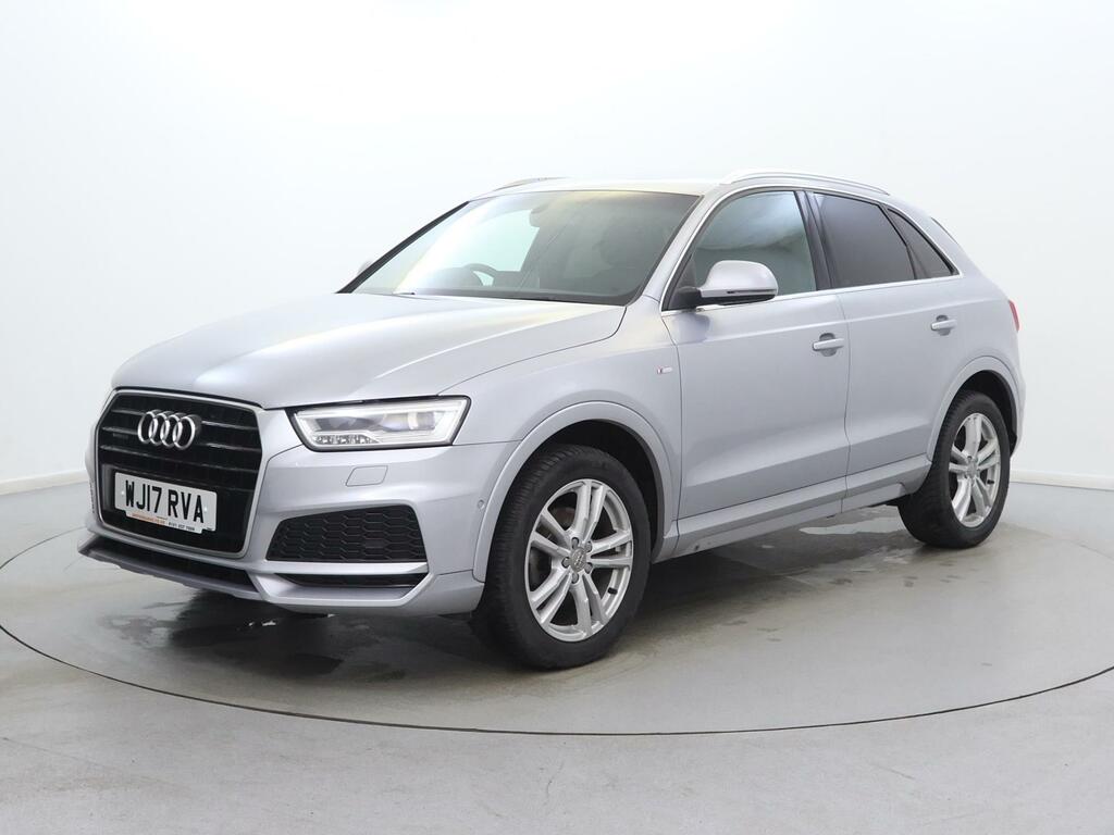 Audi Q3 2.0 Tdi 184 Quattro S Line Edition S Tronic WJ17RVA Silver #3