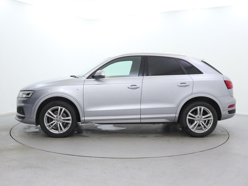 Audi Q3 2.0 Tdi 184 Quattro S Line Edition S Tronic WJ17RVA Silver #4