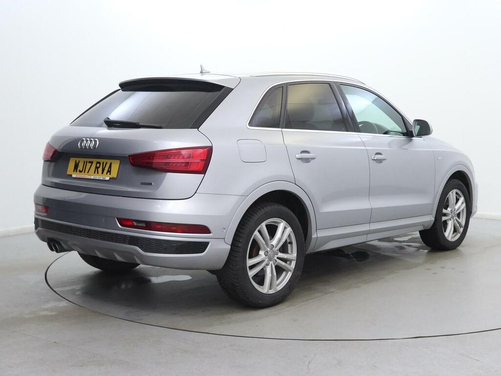 Audi Q3 2.0 Tdi 184 Quattro S Line Edition S Tronic WJ17RVA Silver #5