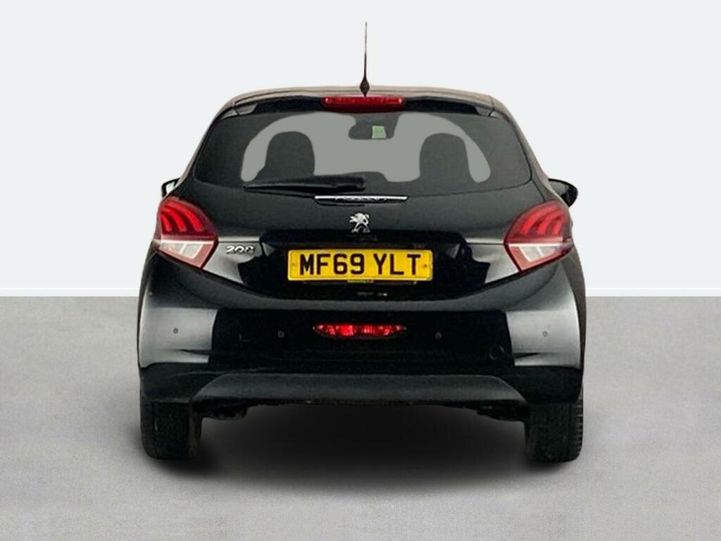 Peugeot 208 1.2 Puretech 82 Tech Edition Start Stop MF69YLT Black #4