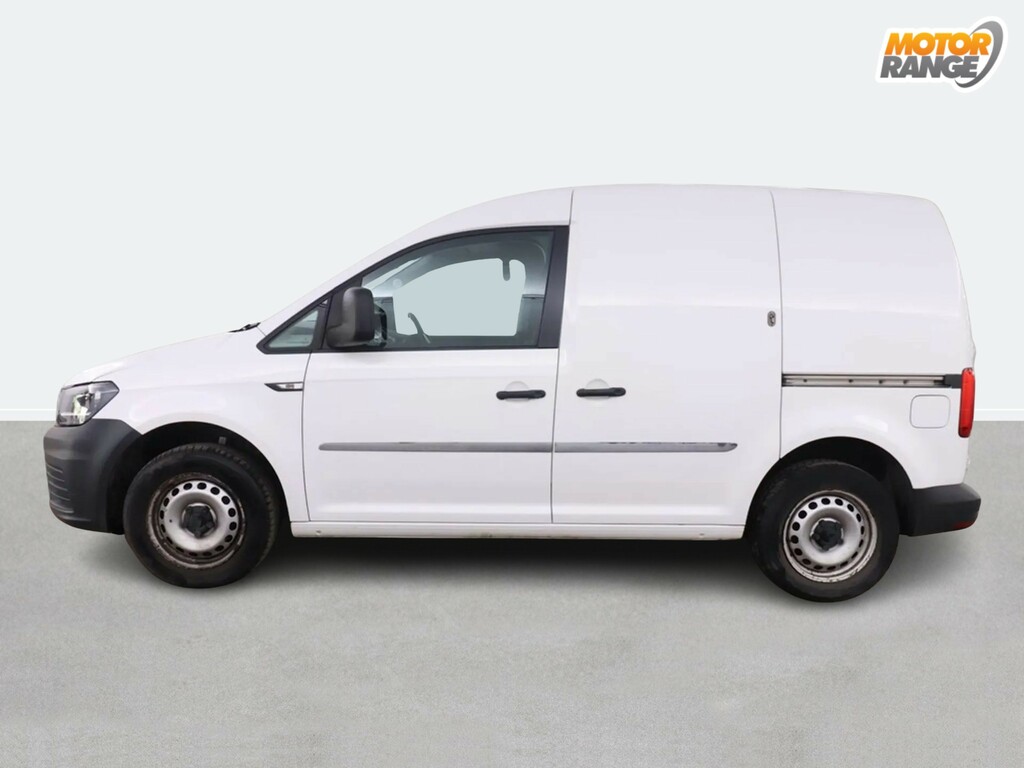 Volkswagen Caddy 2.0 Tdi Bmt 102Ps Startline Business Van EF18CXX White #6
