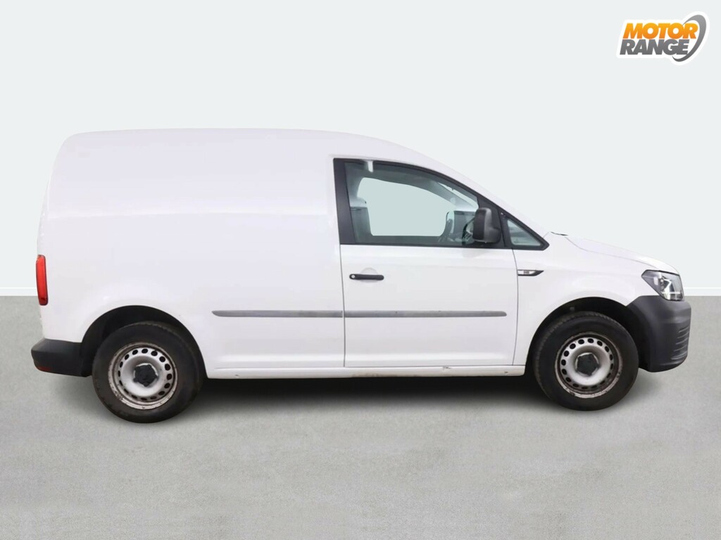 Volkswagen Caddy 2.0 Tdi Bmt 102Ps Startline Business Van EF18CXX White #5