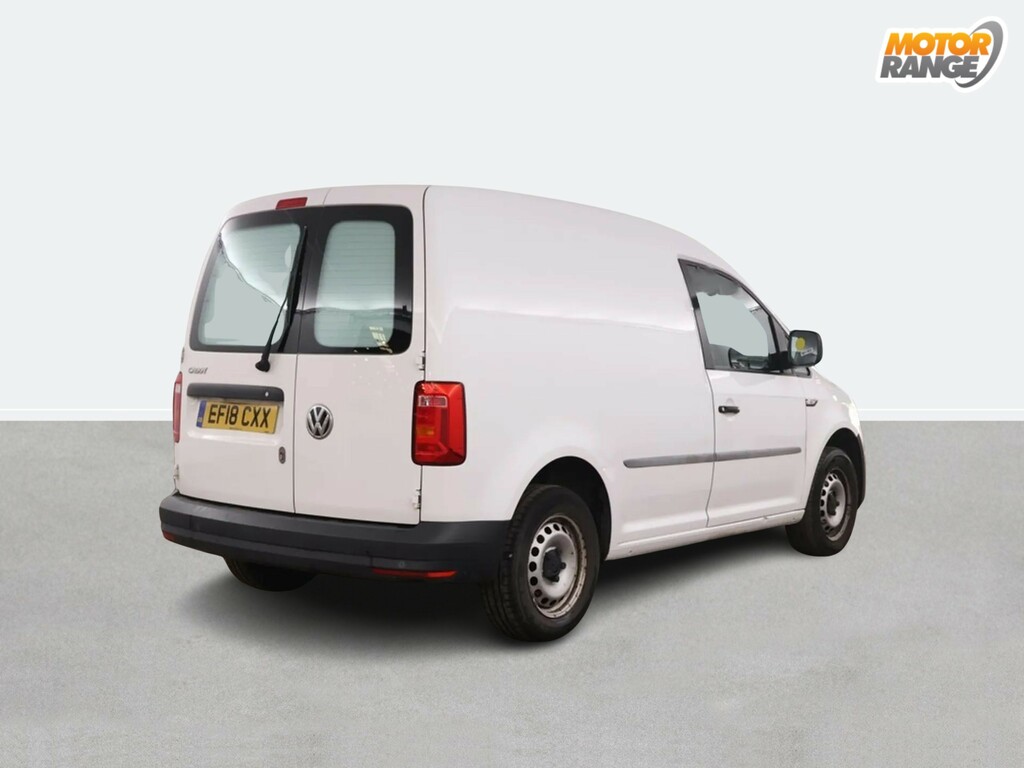 Volkswagen Caddy 2.0 Tdi Bmt 102Ps Startline Business Van EF18CXX White #4