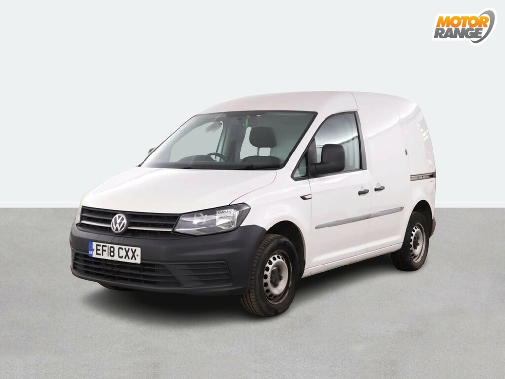 Volkswagen Caddy 2.0 Tdi Bmt 102Ps Startline Business Van EF18CXX White #2