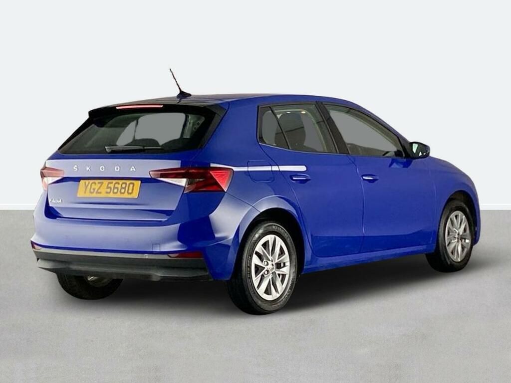 Skoda Fabia 1.0 Tsi 110 Se Comfort YGZ5680 Blue #3