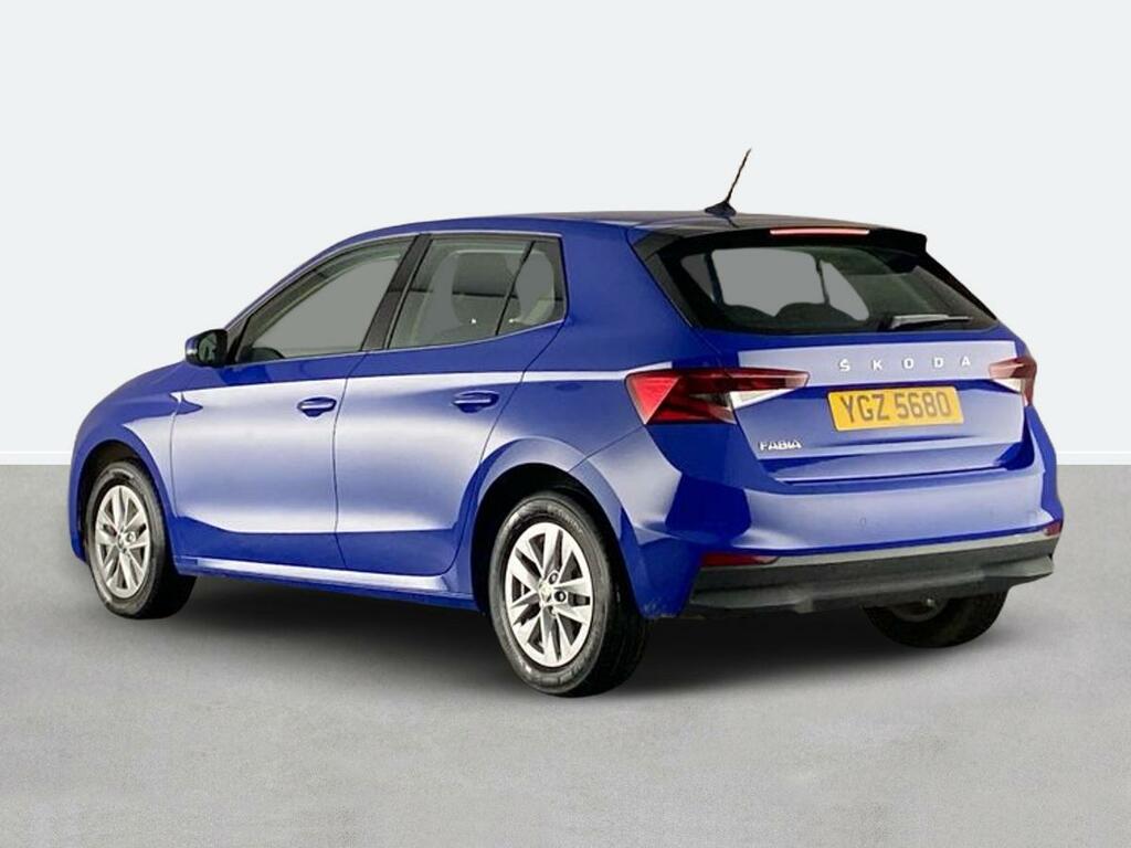 Skoda Fabia 1.0 Tsi 110 Se Comfort YGZ5680 Blue #5