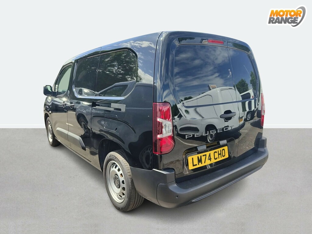 Peugeot Partner 1.5 Bluehdi 100 Professional Van LM74CHO Black #4