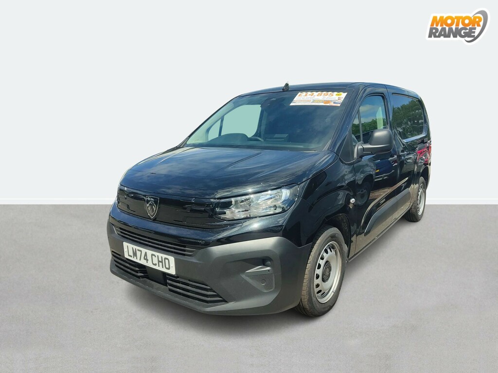 Peugeot Partner 1.5 Bluehdi 100 Professional Van LM74CHO Black #3