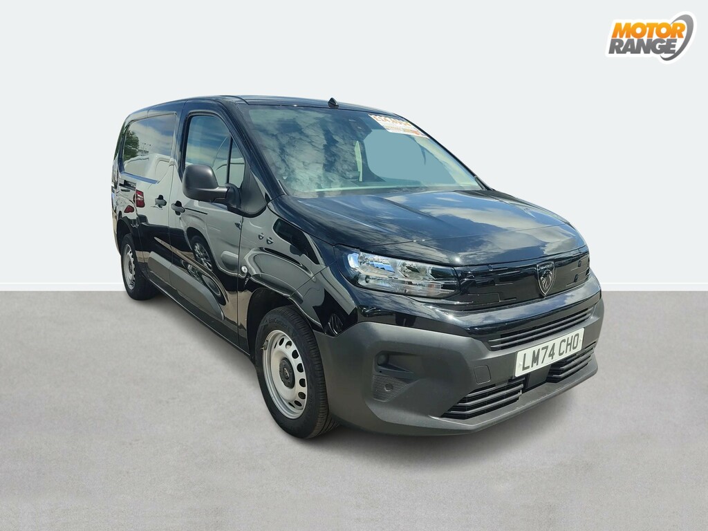 Peugeot Partner 1.5 Bluehdi 100 Professional Van Black