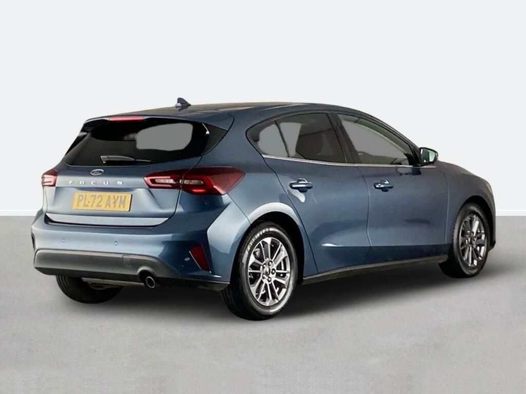 Ford Focus 1.0 Ecoboost Titanium PL72AYM Blue #3