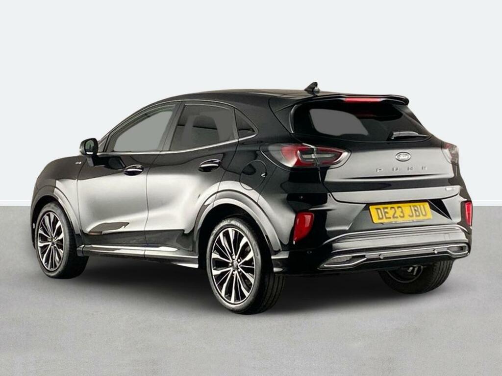 Ford Puma 1.0 Ecoboost Hybr Mhev 155 St-line Vignale Dct DE23JBU Black #5