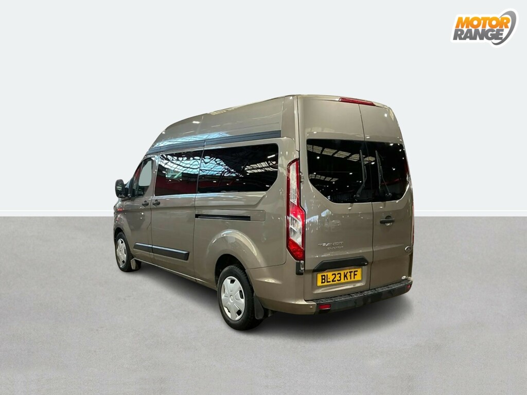 Ford Transit Custom 2.0 Ecoblue 130Ps High Roof Kombi Trend Van BL23KTF Silver #2