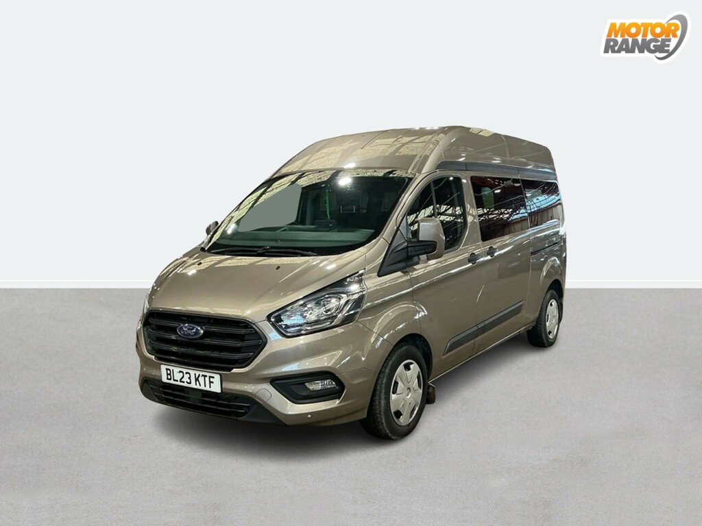 Ford Transit Custom 2.0 Ecoblue 130Ps High Roof Kombi Trend Van Silver