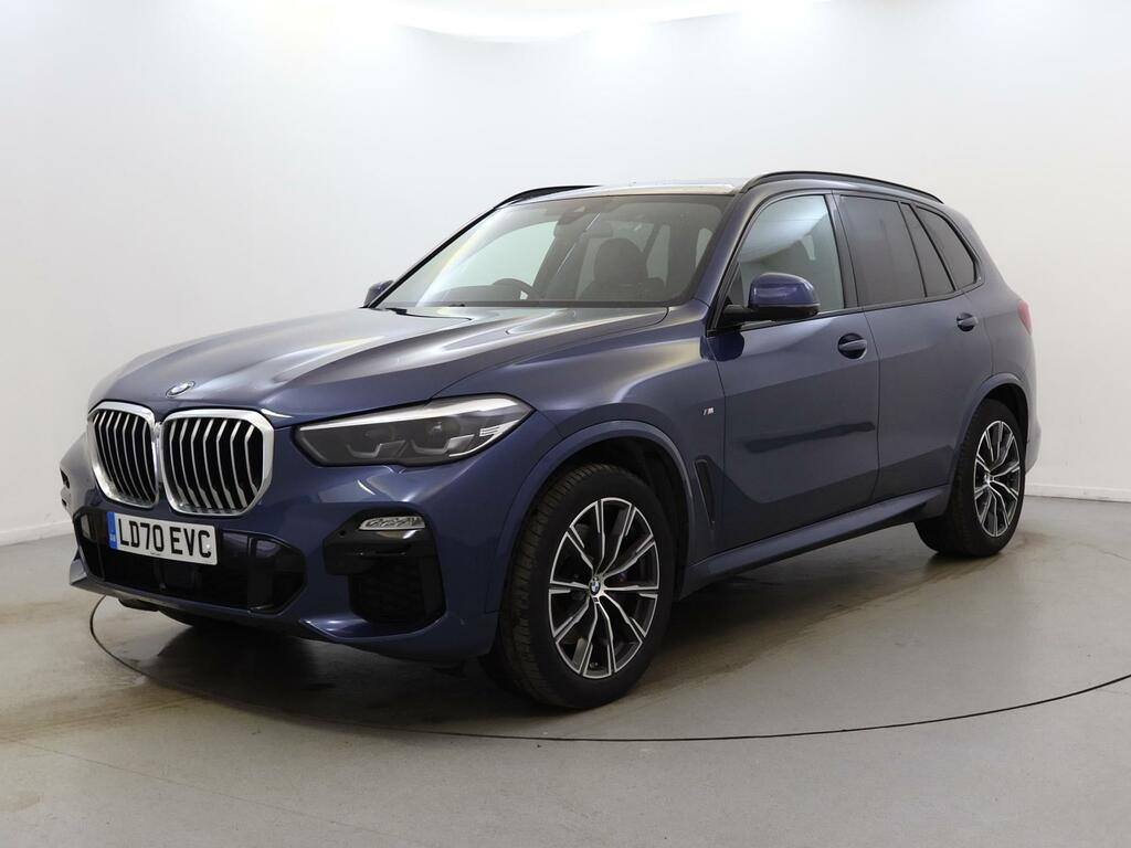BMW X5 Xdrive40i M Sport Blue #3