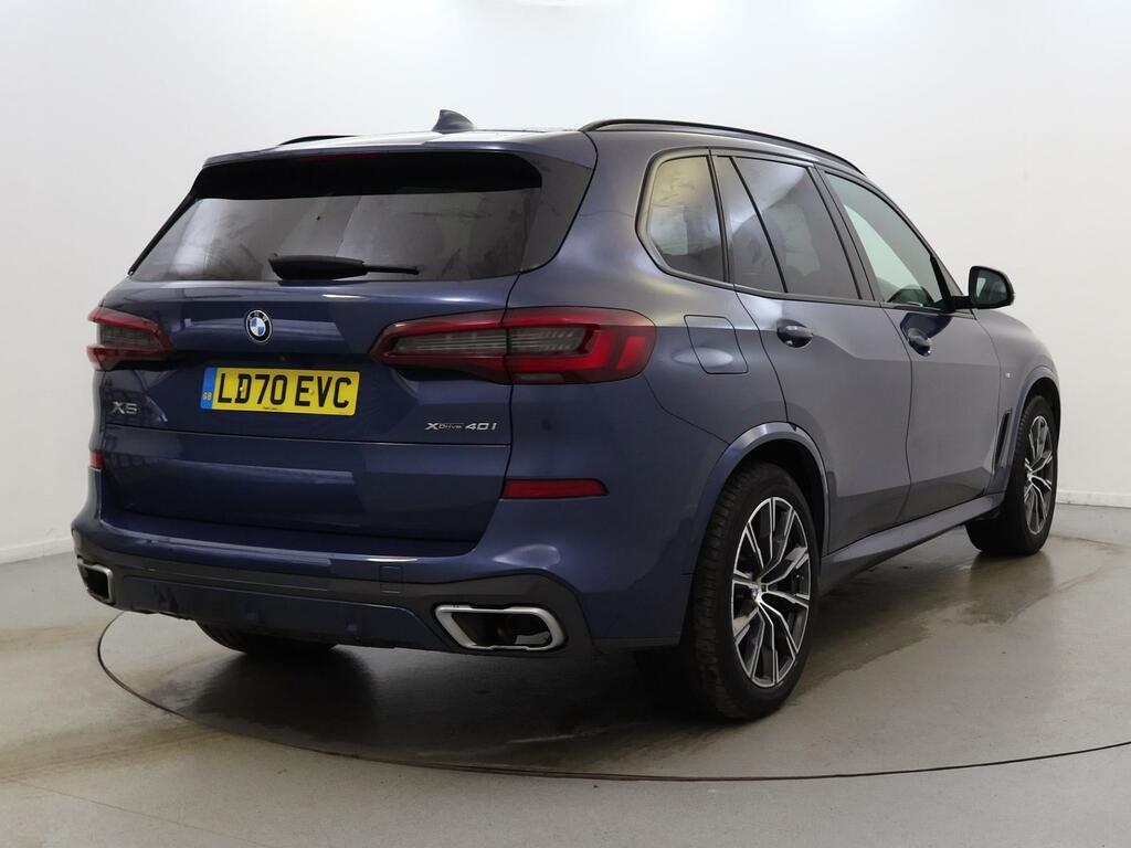 BMW X5 Xdrive40i M Sport Blue #5