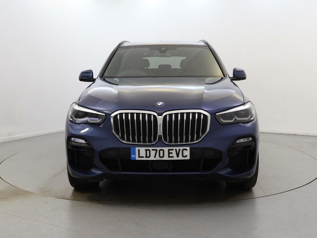 BMW X5 Xdrive40i M Sport Blue #2