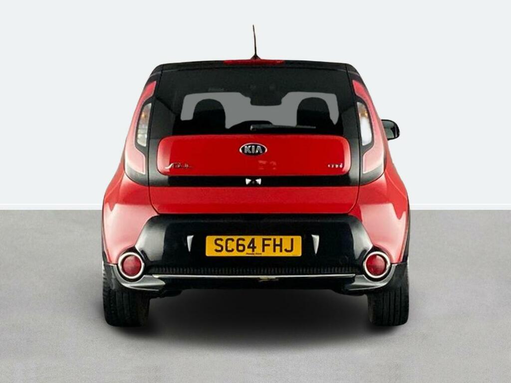 Kia Soul 1.6 Crdi Mixx Red #4