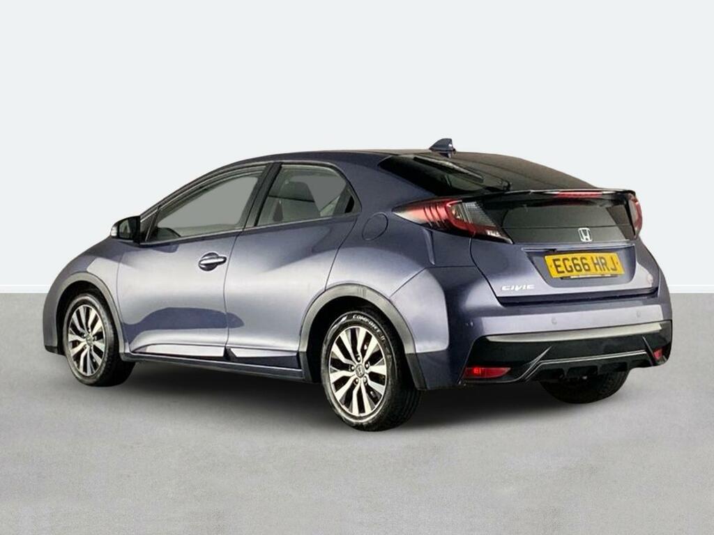 Honda Civic 1.6 I-dtec Se Plus Nav EG66HRJ Blue #5
