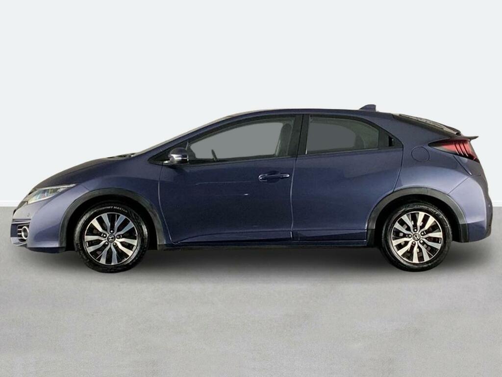 Honda Civic 1.6 I-dtec Se Plus Nav EG66HRJ Blue #6
