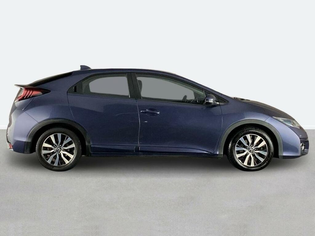 Honda Civic 1.6 I-dtec Se Plus Nav EG66HRJ Blue #2