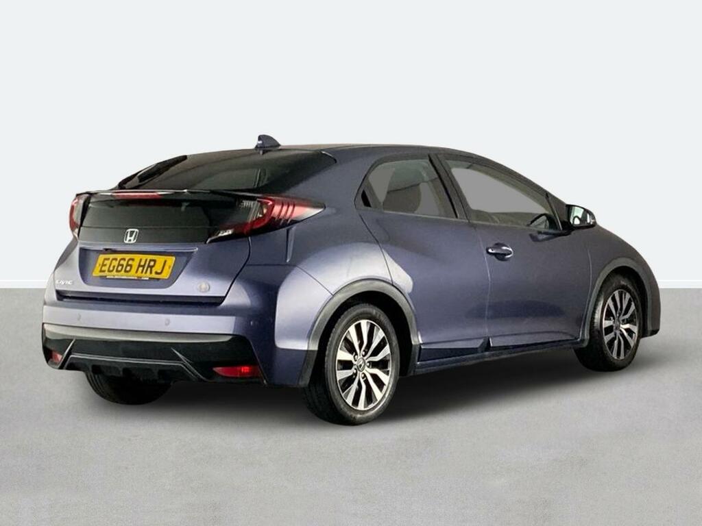Honda Civic 1.6 I-dtec Se Plus Nav EG66HRJ Blue #3
