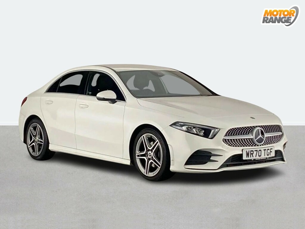 Mercedes-Benz A Class A200d Amg Line White