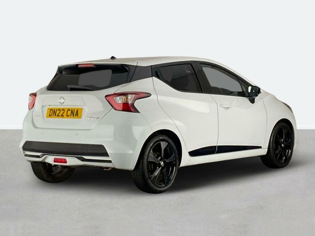 Nissan Micra 1.0 Ig-t 92 N-sport DN22CNA White #3
