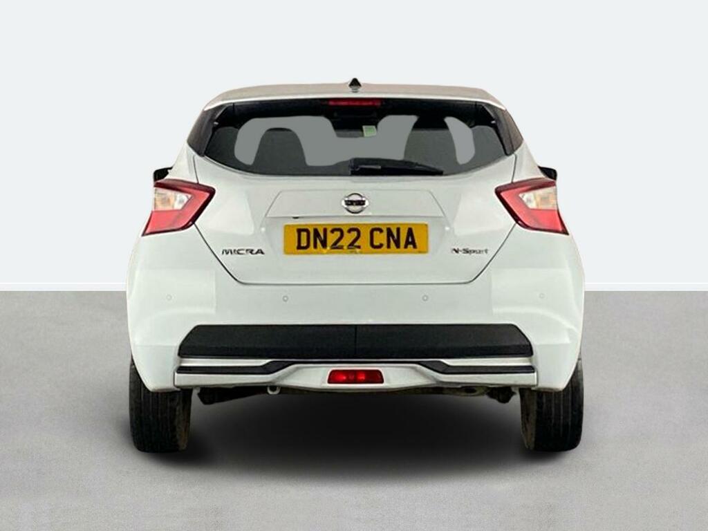 Nissan Micra 1.0 Ig-t 92 N-sport DN22CNA White #4