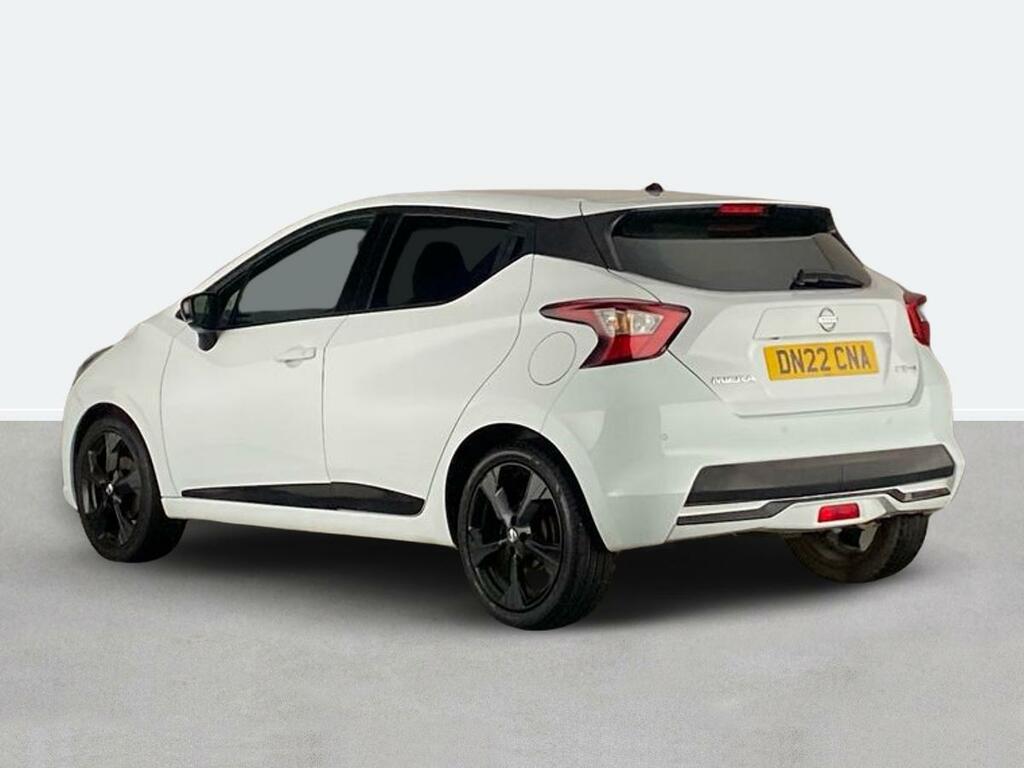 Nissan Micra 1.0 Ig-t 92 N-sport DN22CNA White #5