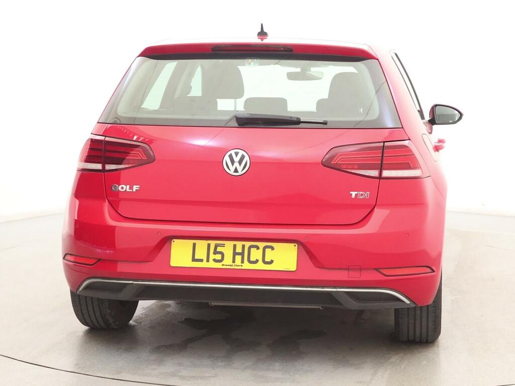 Volkswagen Golf 1.6 Tdi Se Nav RK67VTD Red #6