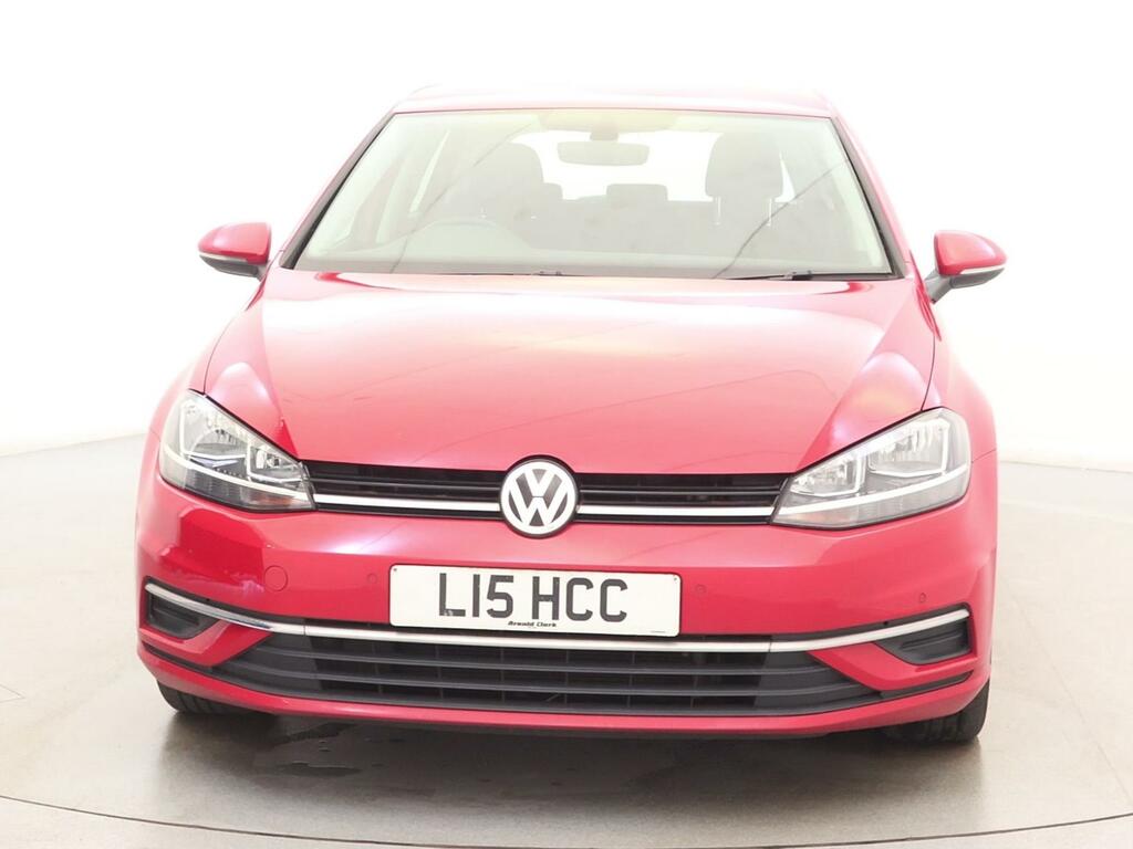 Volkswagen Golf 1.6 Tdi Se Nav RK67VTD Red #2