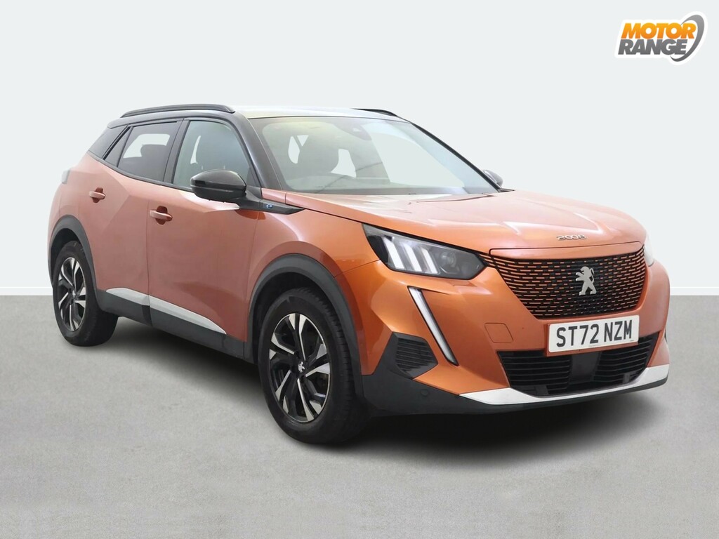 Peugeot e-2008 100Kw Gt 50Kwh 11Kwch Orange