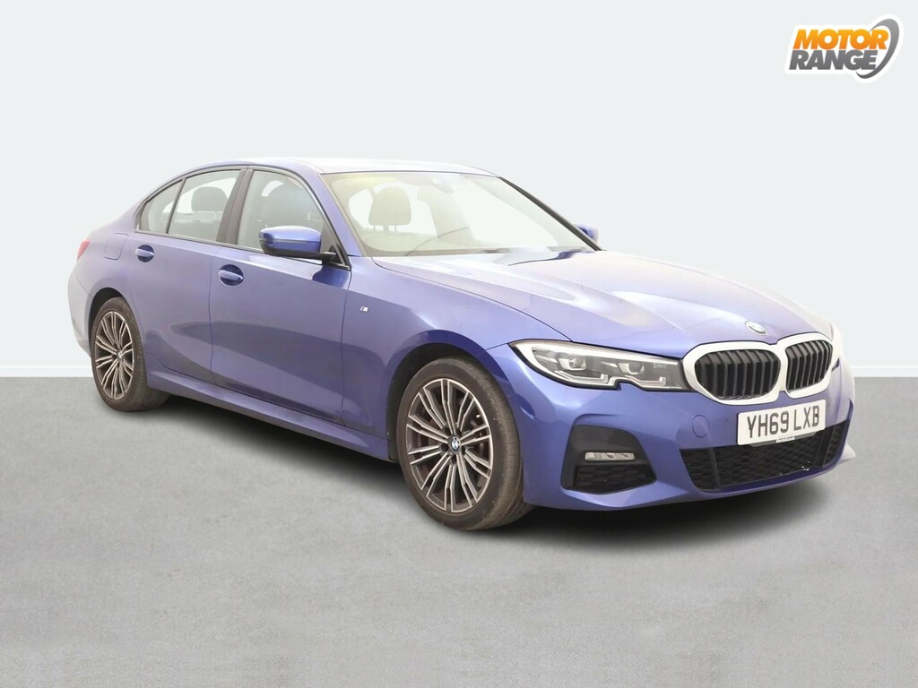 BMW 3 Series 330E M Sport Blue