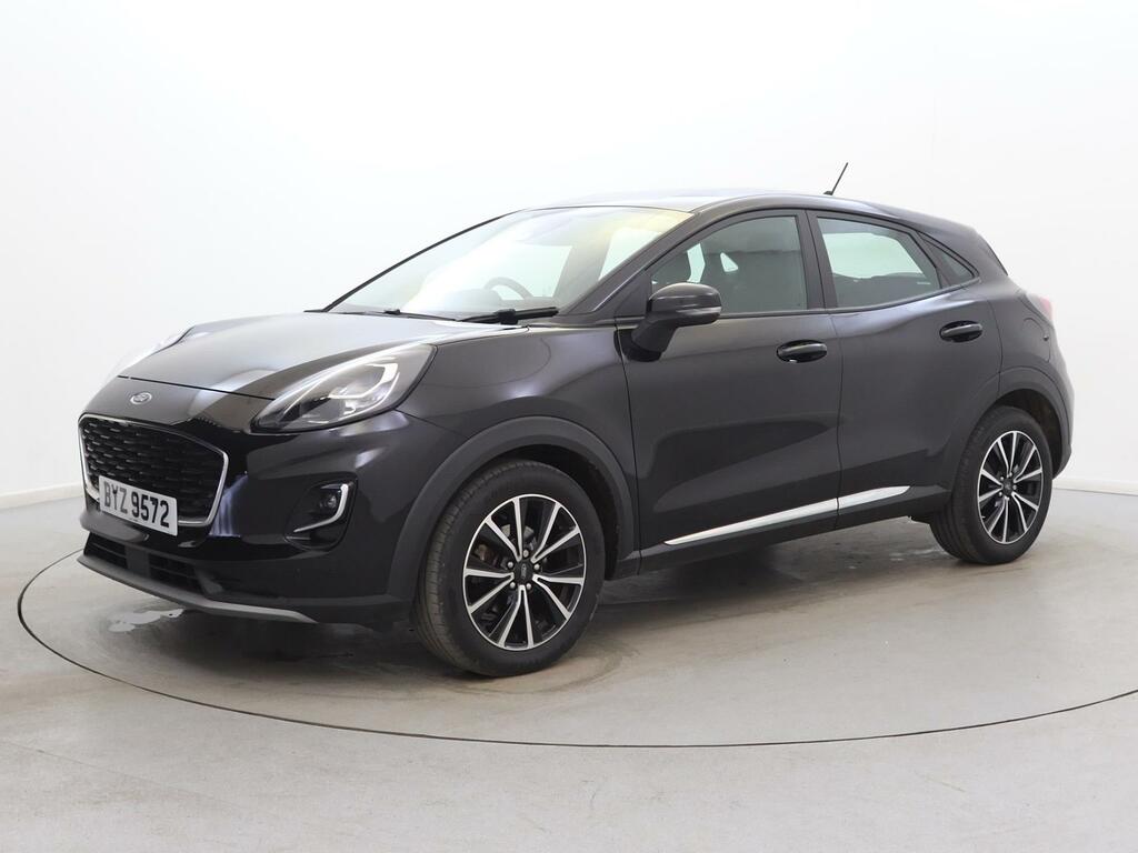Ford Puma 1.0 Ecoboost Hybrid Mhev 155 Titanium BYZ9572 Black #3