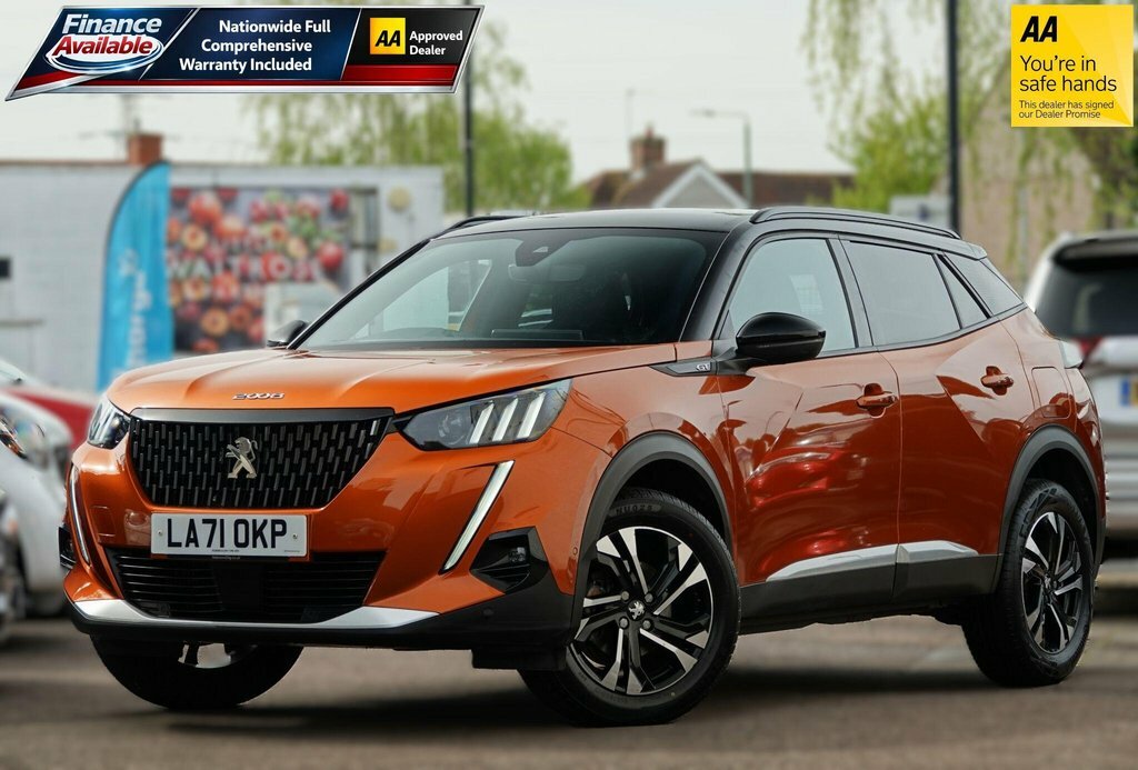 Peugeot 2008 1.2 Puretech Gt Suv Eat Euro 6 S S 1 Orange