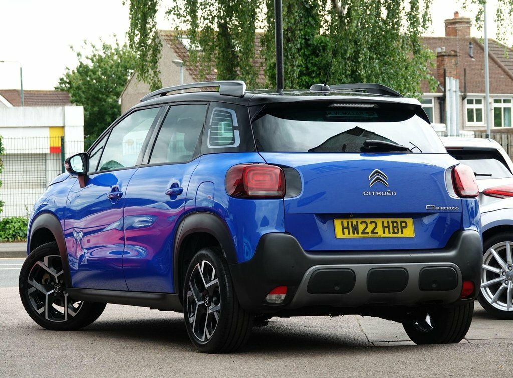 Citroen C3 Aircross 1.2 Puretech Shine Plus Suv Eat6 Euro 6 HW22HBP Blue #3