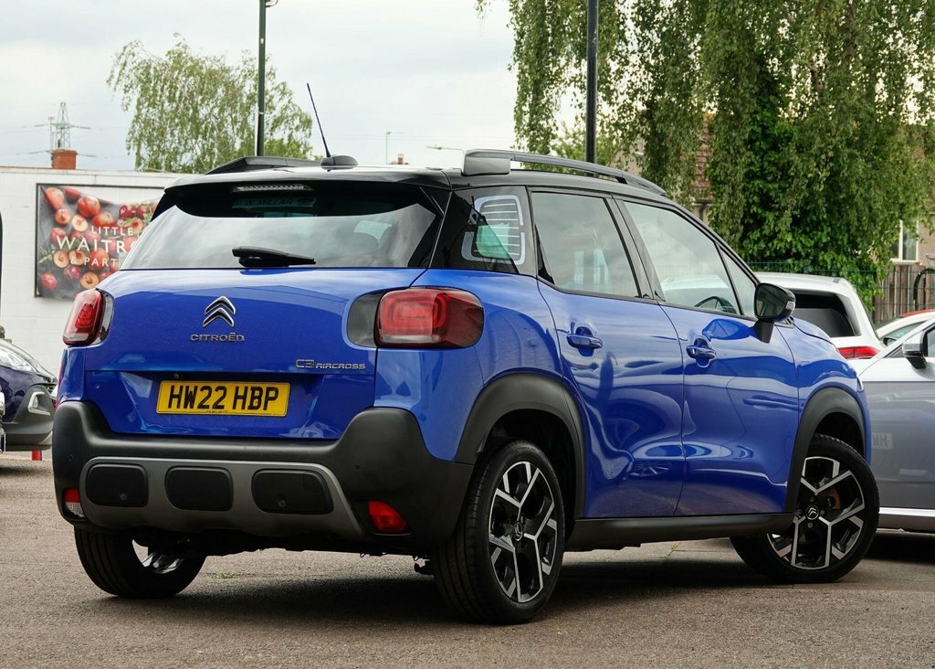Citroen C3 Aircross 1.2 Puretech Shine Plus Suv Eat6 Euro 6 HW22HBP Blue #4