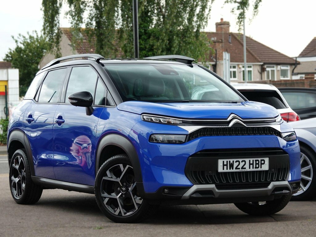 Citroen C3 Aircross 1.2 Puretech Shine Plus Suv Eat6 Euro 6 HW22HBP Blue #2