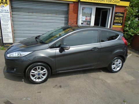 Ford Fiesta 1.25 Zetec Euro LL66CME Grey #2