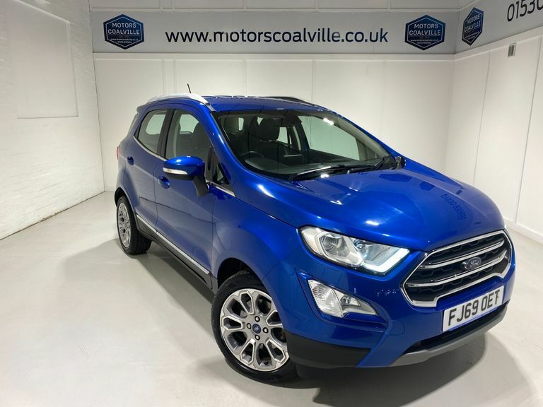 Ford Ecosport 1.0 Turbo Ecoboost 125Ps 6 Spd Titanium 5Dr. Blue